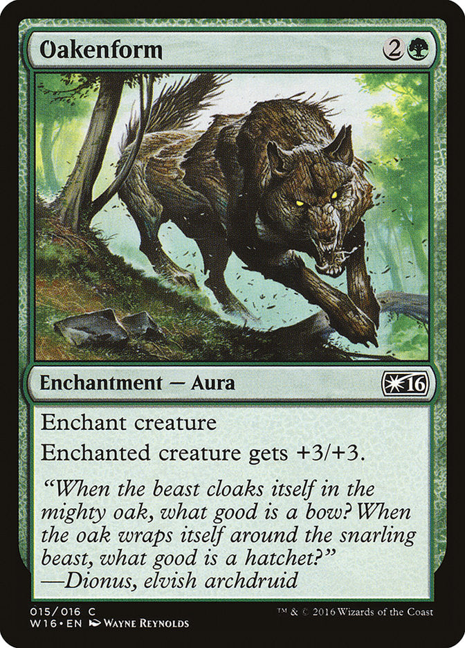 Oakenform [Welcome Deck 2016] MTG Single Magic: The Gathering | Red Claw Gaming