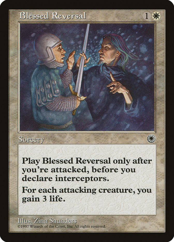 Blessed Reversal [Portal] MTG Single Magic: The Gathering | Red Claw Gaming