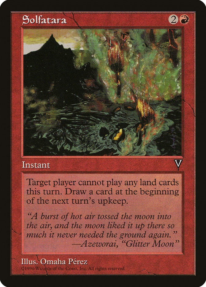 Solfatara [Visions] MTG Single Magic: The Gathering | Red Claw Gaming
