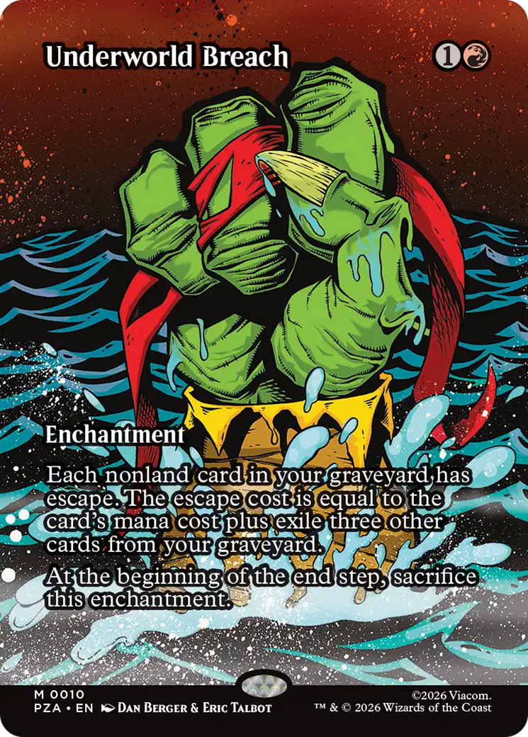Underworld Breach (Borderless) [Teenage Mutant Ninja Turtles Eternal-Legal] MTG Single Magic: The Gathering | Red Claw Gaming
