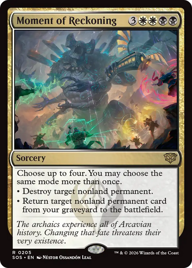 Moment of Reckoning [Secrets of Strixhaven] MTG Single Magic: The Gathering | Red Claw Gaming