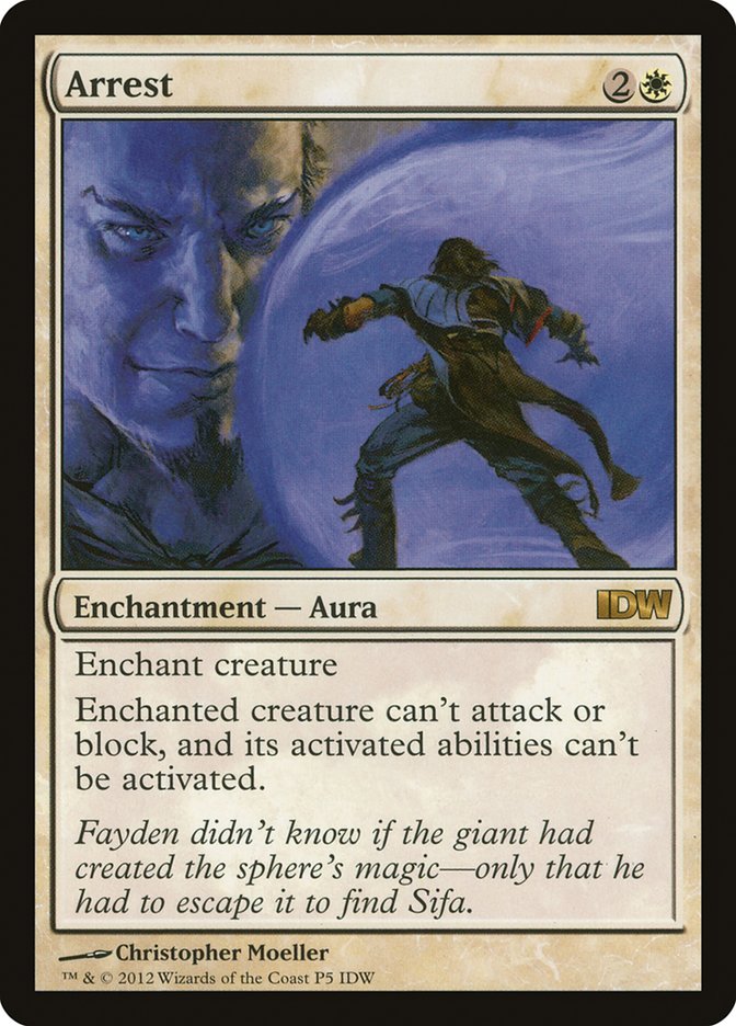 Arrest [IDW Comics 2012] MTG Single Magic: The Gathering | Red Claw Gaming