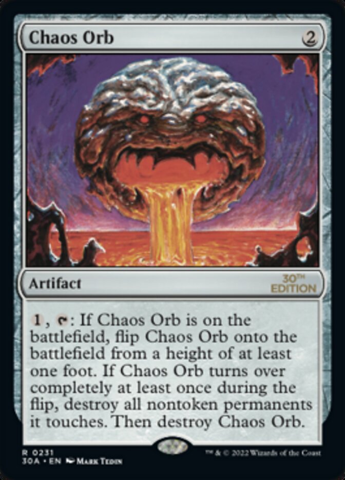 Chaos Orb [30th Anniversary Edition] MTG Single Magic: The Gathering | Red Claw Gaming
