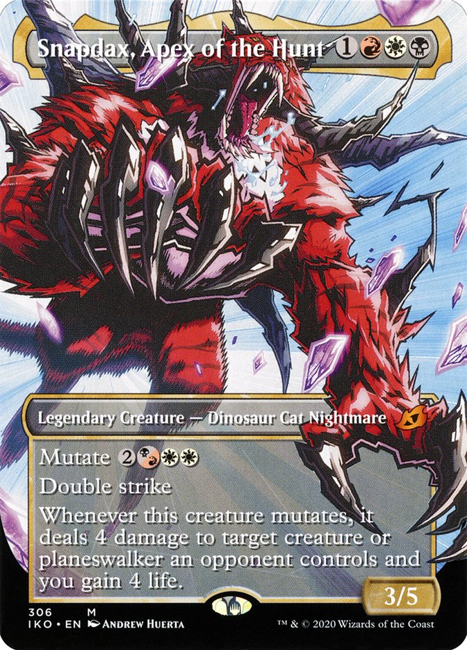 Snapdax, Apex of the Hunt (Showcase) [Ikoria: Lair of Behemoths] MTG Single Magic: The Gathering | Red Claw Gaming
