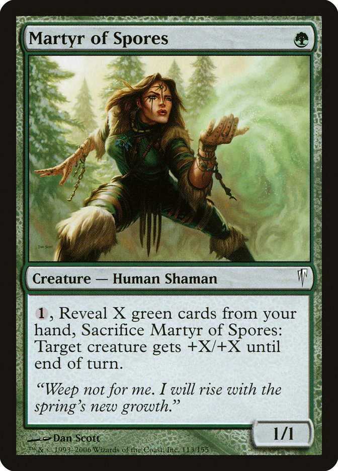 Martyr of Spores [Coldsnap] MTG Single Magic: The Gathering | Red Claw Gaming