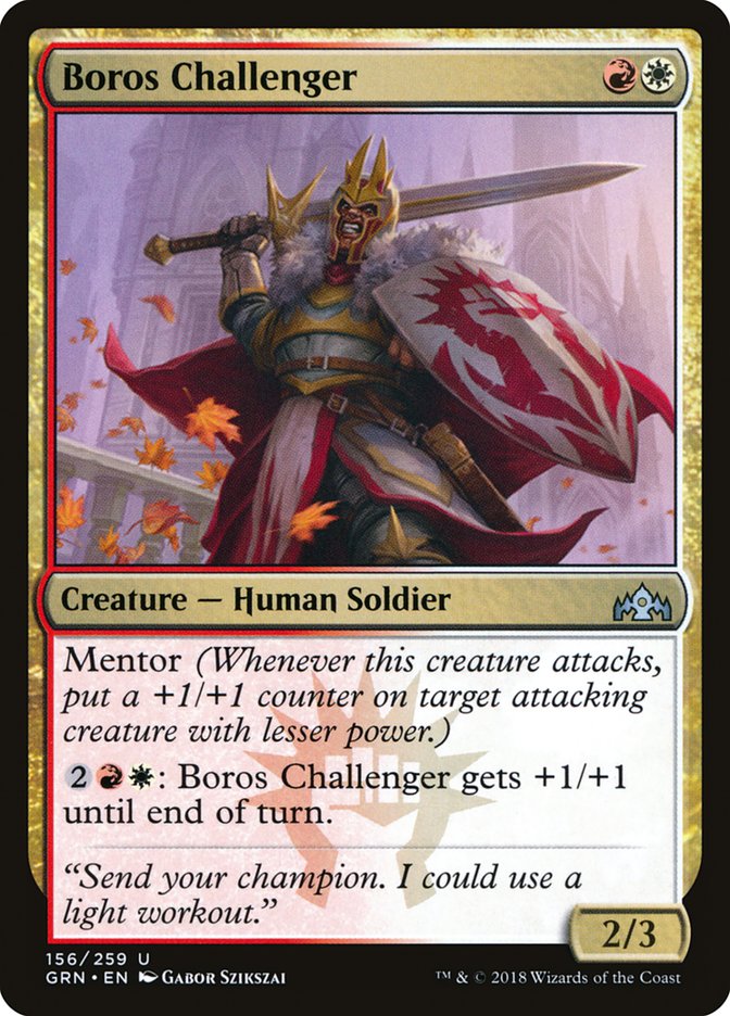 Boros Challenger [Guilds of Ravnica] MTG Single Magic: The Gathering | Red Claw Gaming