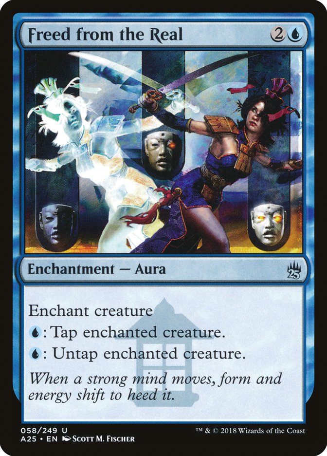 Freed from the Real [Masters 25] MTG Single Magic: The Gathering | Red Claw Gaming
