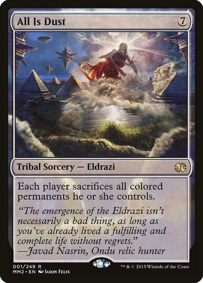 All Is Dust [Modern Masters 2015] MTG Single Magic: The Gathering | Red Claw Gaming