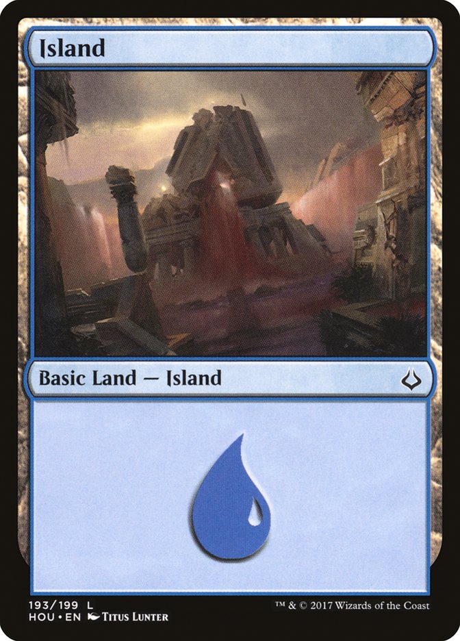 Island (193) [Hour of Devastation] MTG Single Magic: The Gathering | Red Claw Gaming
