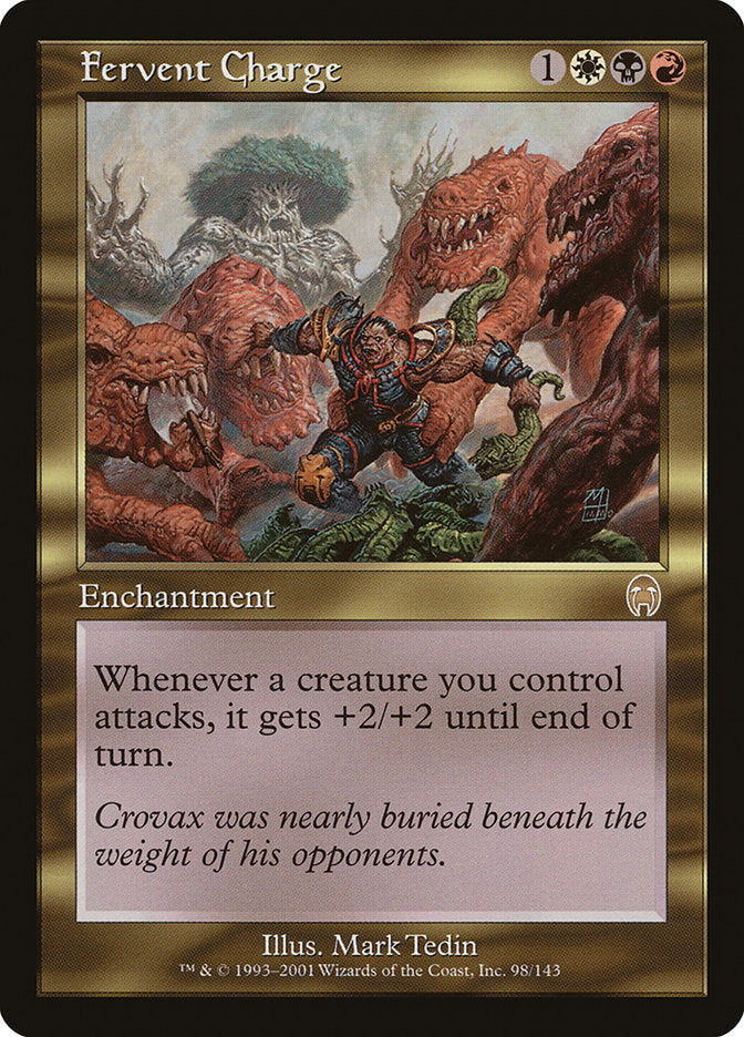Fervent Charge [Apocalypse] MTG Single Magic: The Gathering | Red Claw Gaming
