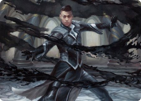 Killian, Ink Duelist Art Card [Strixhaven: School of Mages Art Series] MTG Single Magic: The Gathering | Red Claw Gaming