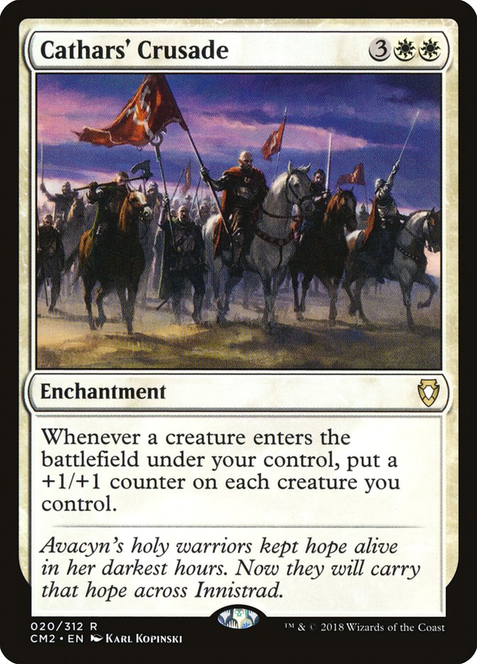 Cathars' Crusade [Commander Anthology Volume II] MTG Single Magic: The Gathering | Red Claw Gaming