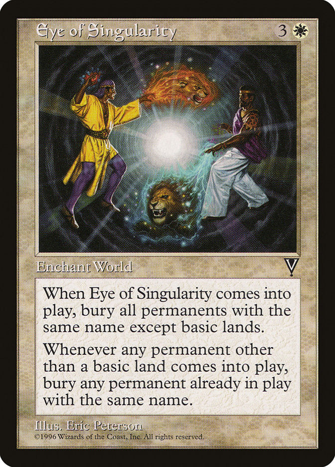 Eye of Singularity [Visions] MTG Single Magic: The Gathering | Red Claw Gaming
