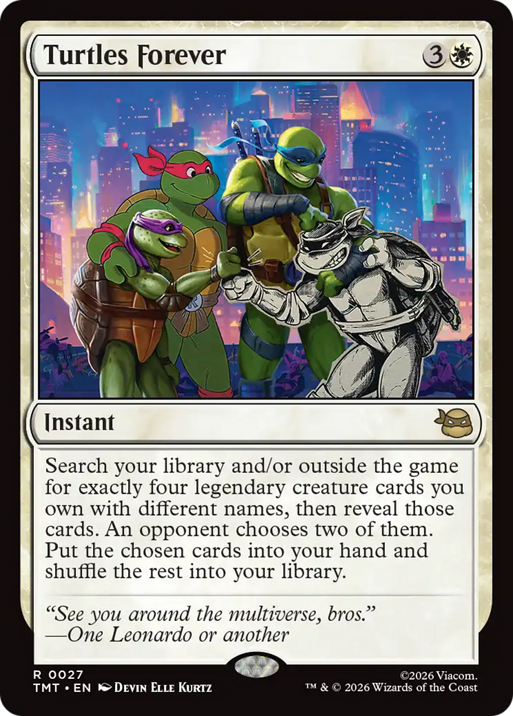 Turtles Forever [Teenage Mutant Ninja Turtles] MTG Single Magic: The Gathering | Red Claw Gaming
