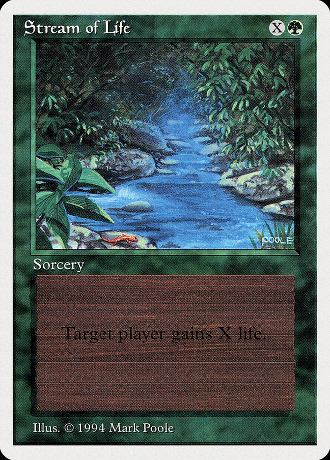 Stream of Life [Summer Magic / Edgar] MTG Single Magic: The Gathering | Red Claw Gaming