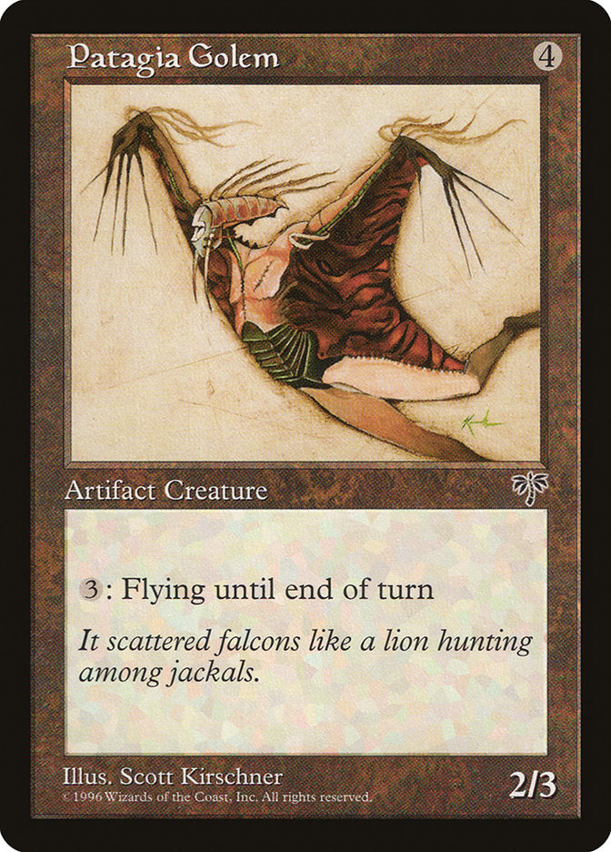 Patagia Golem [Mirage] MTG Single Magic: The Gathering | Red Claw Gaming