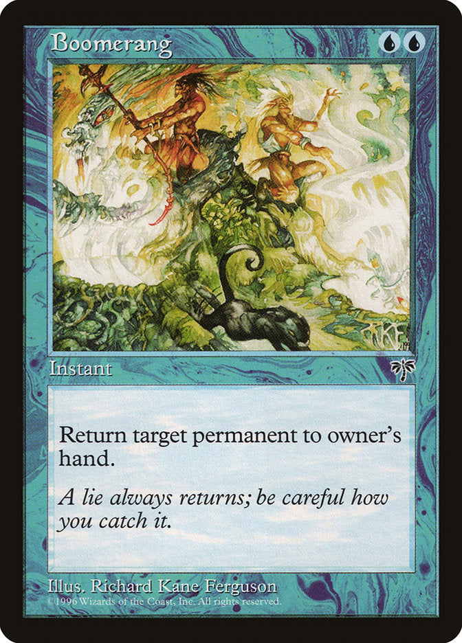 Boomerang [Mirage] MTG Single Magic: The Gathering | Red Claw Gaming