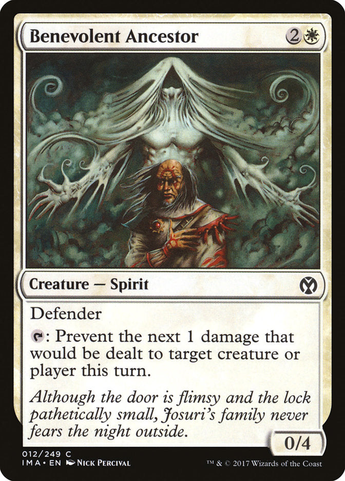 Benevolent Ancestor [Iconic Masters] MTG Single Magic: The Gathering | Red Claw Gaming