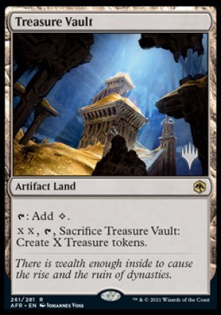 Treasure Vault (Promo Pack) [Dungeons & Dragons: Adventures in the Forgotten Realms Promos] MTG Single Magic: The Gathering | Red Claw Gaming