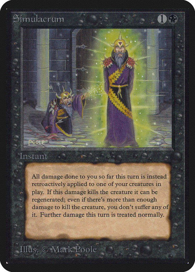 Simulacrum [Alpha Edition] MTG Single Magic: The Gathering | Red Claw Gaming