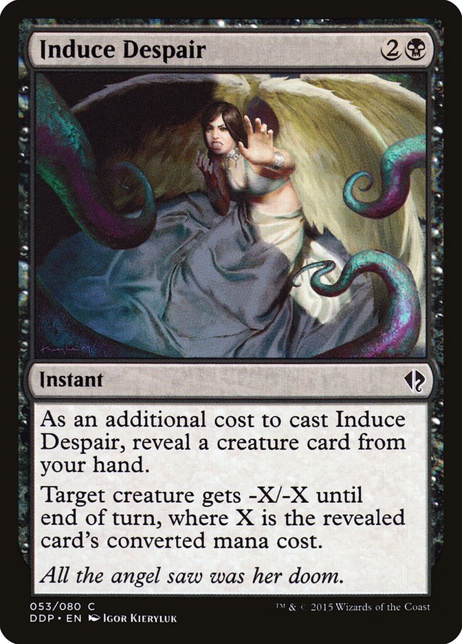Induce Despair [Duel Decks: Zendikar vs. Eldrazi] MTG Single Magic: The Gathering | Red Claw Gaming