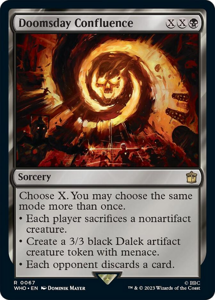 Doomsday Confluence [Doctor Who] MTG Single Magic: The Gathering | Red Claw Gaming