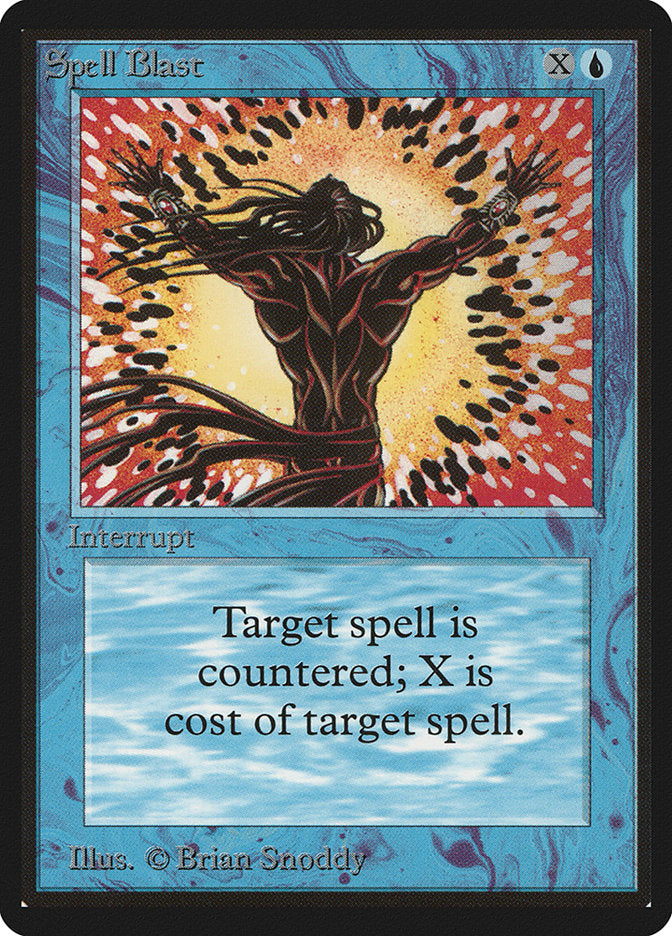 Spell Blast [Beta Edition] MTG Single Magic: The Gathering | Red Claw Gaming
