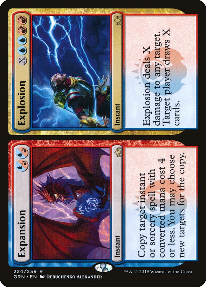 Expansion // Explosion [Guilds of Ravnica] MTG Single Magic: The Gathering | Red Claw Gaming