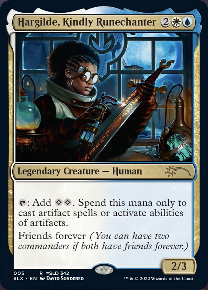 Hargilde, Kindly Runechanter [Secret Lair: Universes Within] MTG Single Magic: The Gathering | Red Claw Gaming
