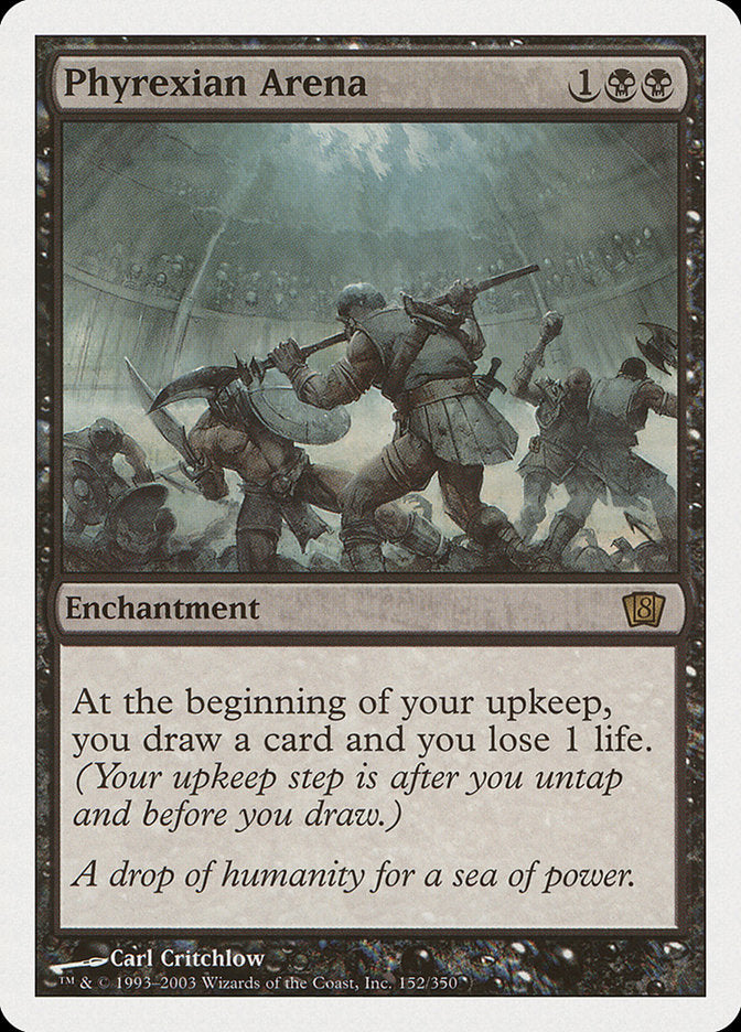 Phyrexian Arena [Eighth Edition] MTG Single Magic: The Gathering | Red Claw Gaming