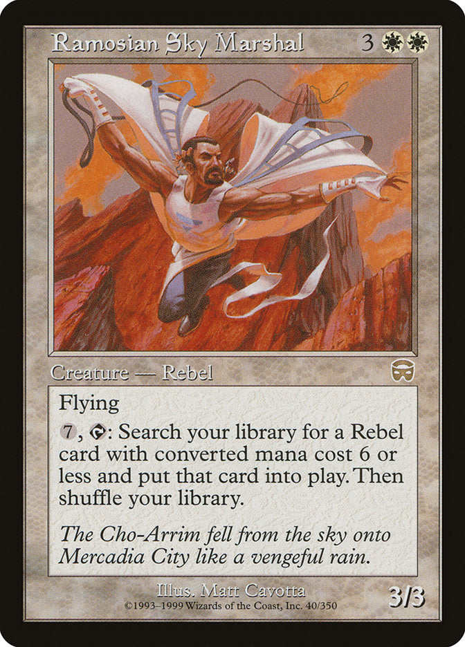 Ramosian Sky Marshal [Mercadian Masques] MTG Single Magic: The Gathering | Red Claw Gaming