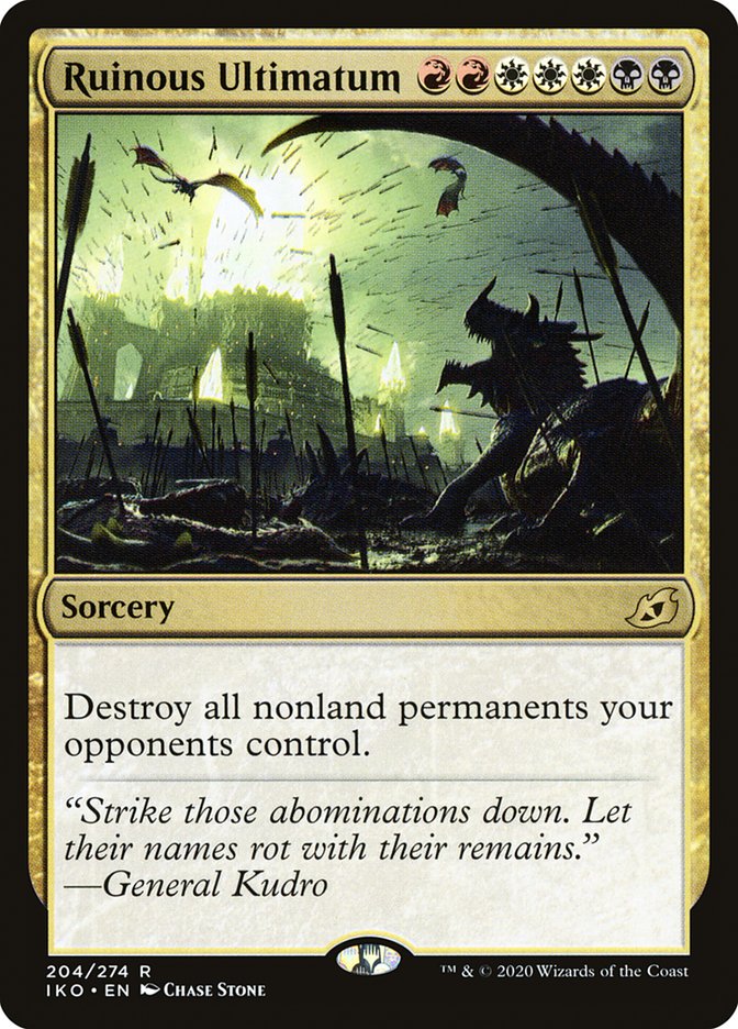 Ruinous Ultimatum [Ikoria: Lair of Behemoths] MTG Single Magic: The Gathering | Red Claw Gaming