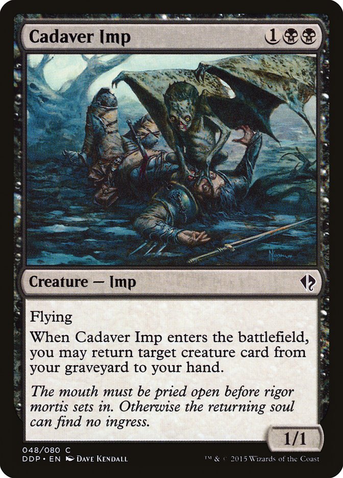 Cadaver Imp [Duel Decks: Zendikar vs. Eldrazi] MTG Single Magic: The Gathering | Red Claw Gaming