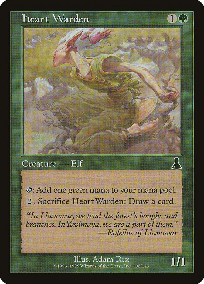 Heart Warden [Urza's Destiny] MTG Single Magic: The Gathering | Red Claw Gaming