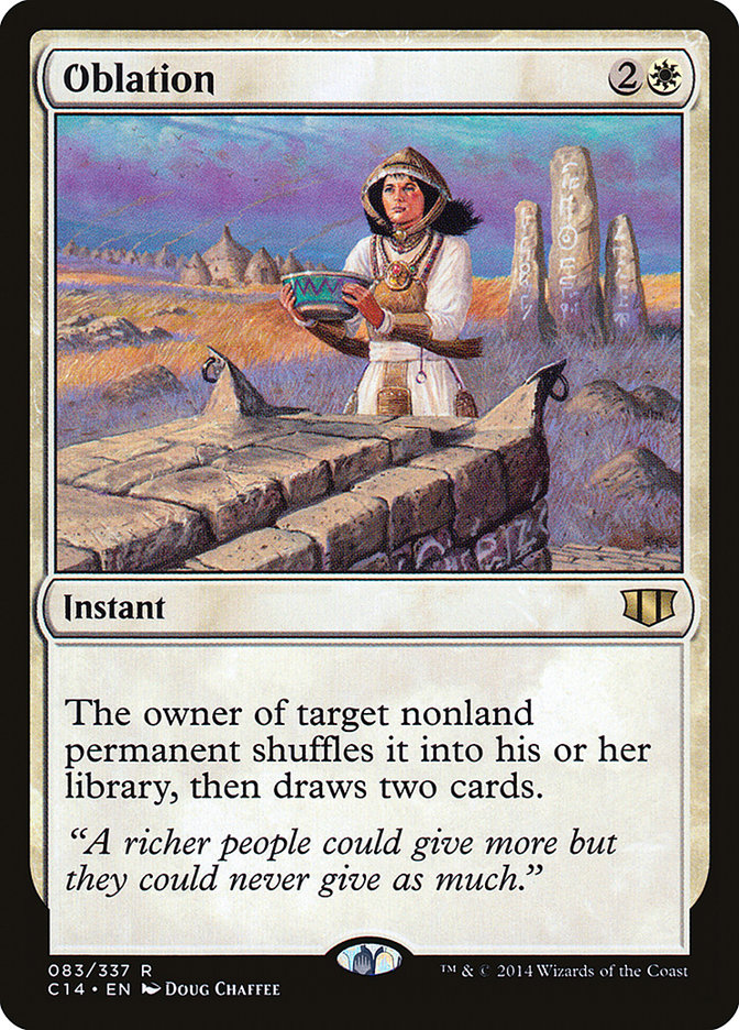 Oblation [Commander 2014] MTG Single Magic: The Gathering | Red Claw Gaming