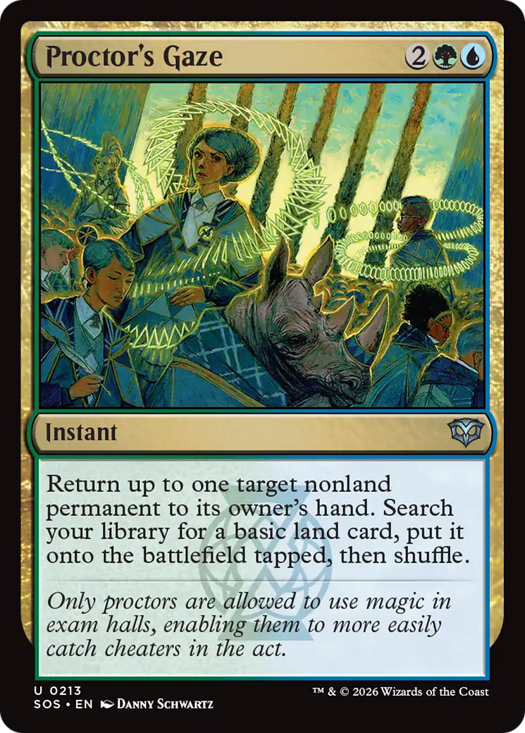 Proctor's Gaze [Secrets of Strixhaven] MTG Single Magic: The Gathering | Red Claw Gaming