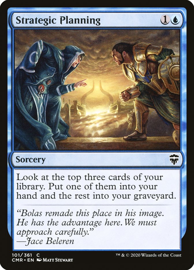 Strategic Planning [Commander Legends] MTG Single Magic: The Gathering | Red Claw Gaming