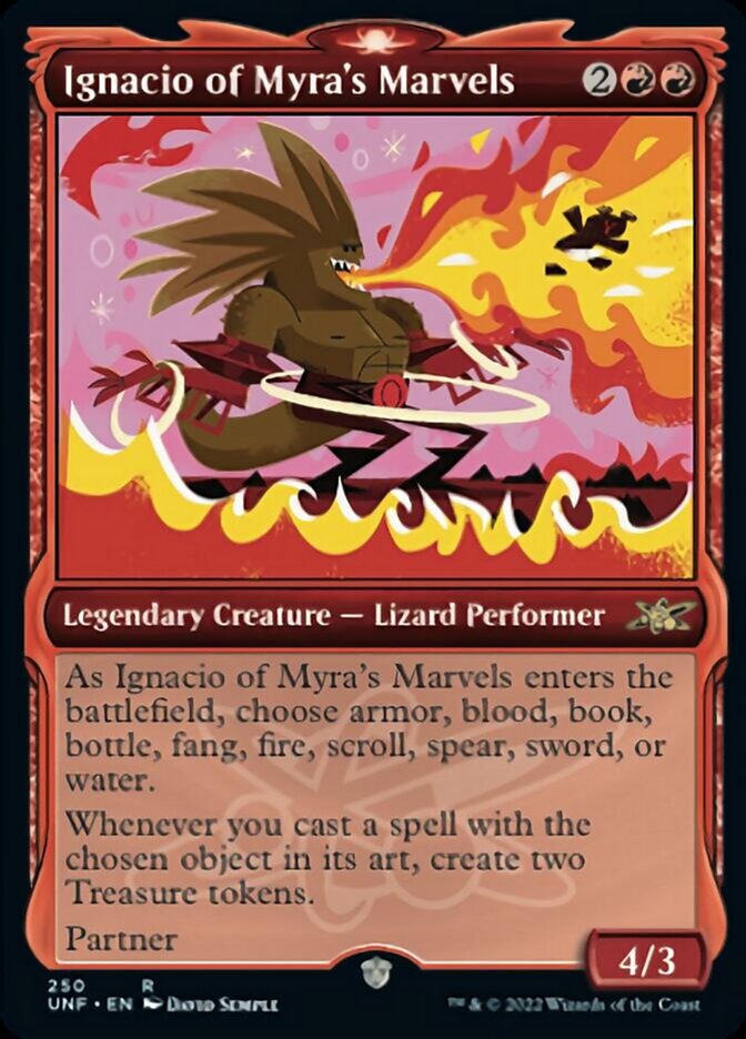 Ignacio of Myra's Marvels (Showcase) [Unfinity] MTG Single Magic: The Gathering    | Red Claw Gaming