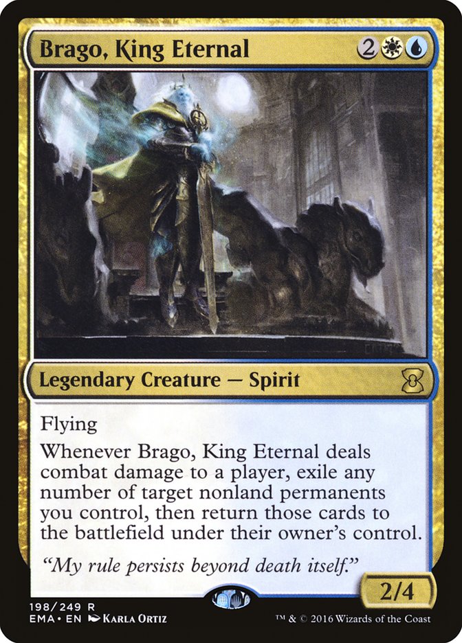 Brago, King Eternal [Eternal Masters] MTG Single Magic: The Gathering | Red Claw Gaming