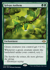Sylvan Anthem [Modern Horizons 2] MTG Single Magic: The Gathering    | Red Claw Gaming