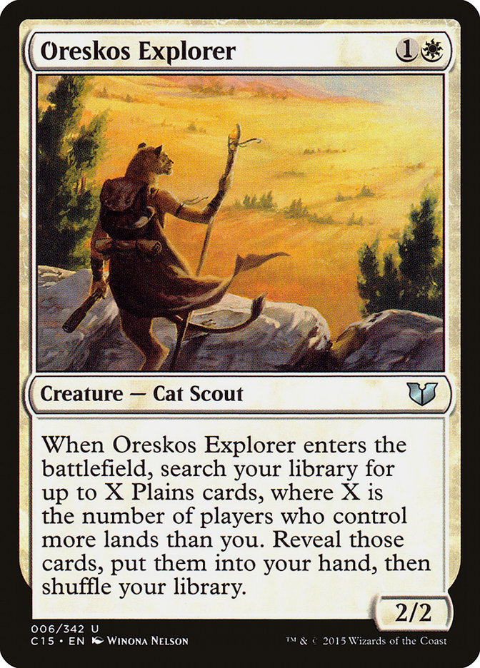 Oreskos Explorer [Commander 2015] MTG Single Magic: The Gathering | Red Claw Gaming