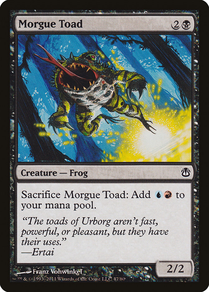 Morgue Toad [Duel Decks: Ajani vs. Nicol Bolas] MTG Single Magic: The Gathering | Red Claw Gaming