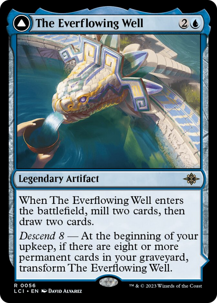 The Everflowing Well // The Myriad Pools [The Lost Caverns of Ixalan] MTG Single Magic: The Gathering    | Red Claw Gaming