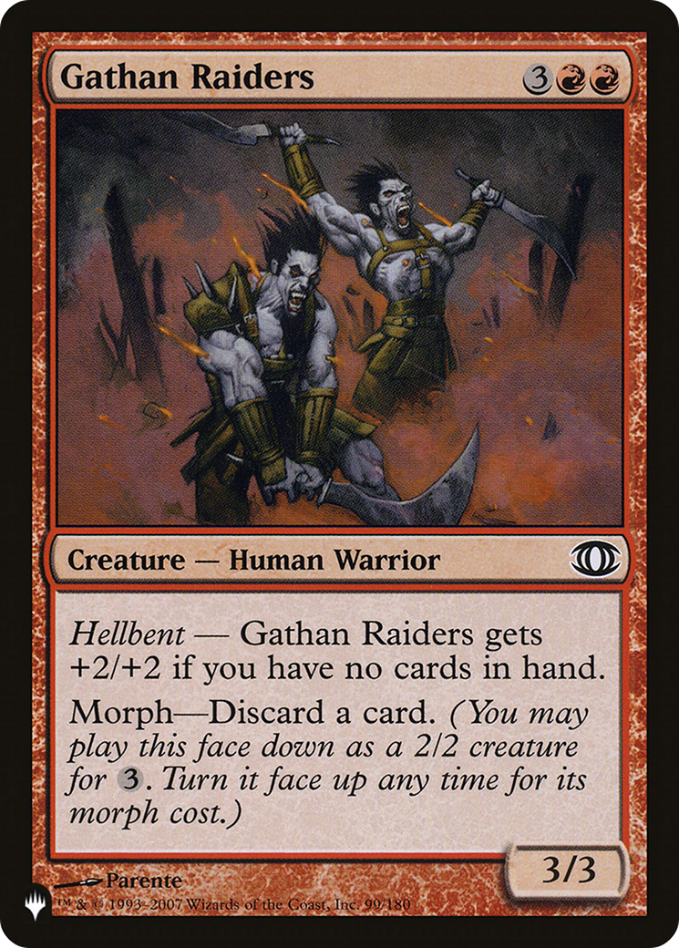 Gathan Raiders [The List] MTG Single Magic: The Gathering | Red Claw Gaming