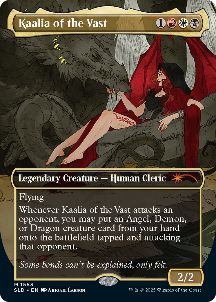 Kaalia of the Vast (Rainbow Foil) [Secret Lair Drop Series] MTG Single Magic: The Gathering | Red Claw Gaming