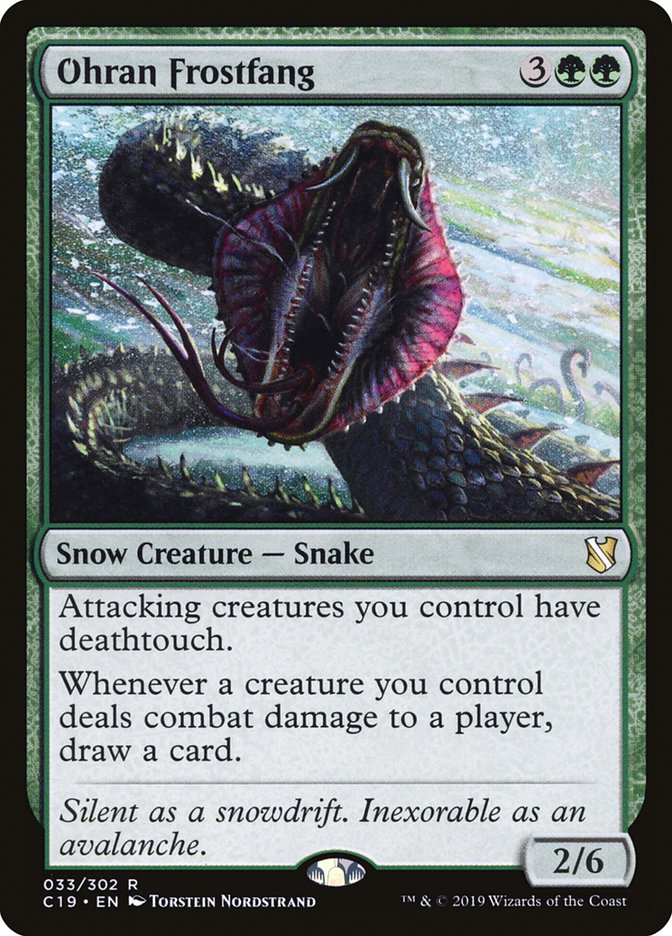 Ohran Frostfang [Commander 2019] MTG Single Magic: The Gathering | Red Claw Gaming