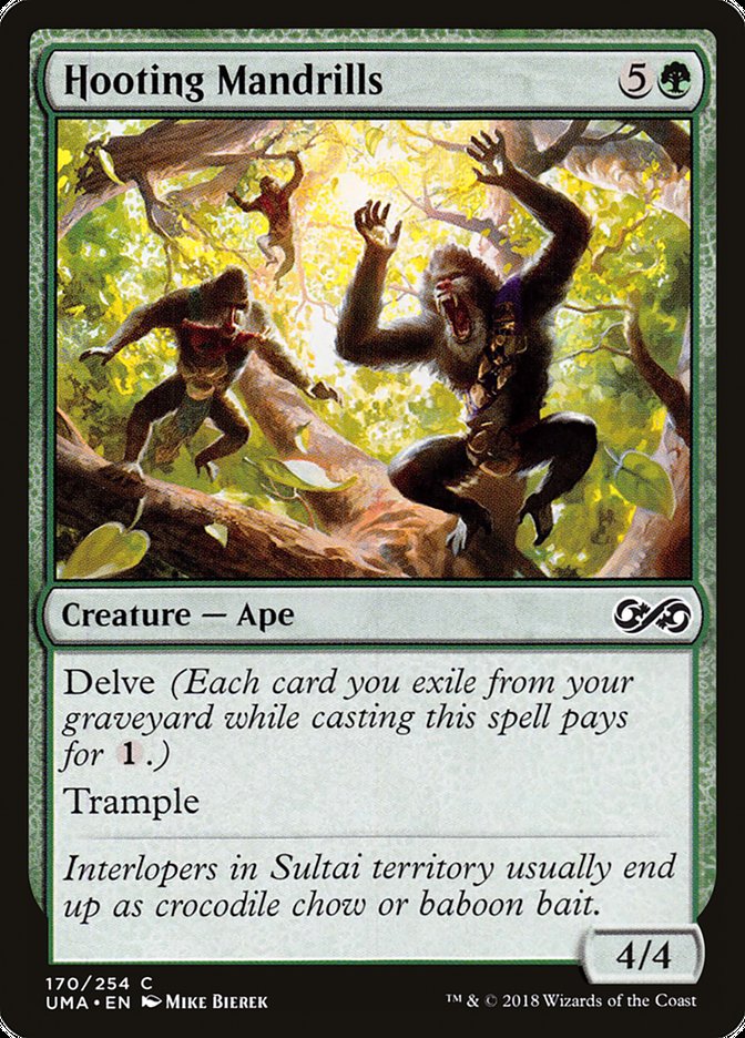 Hooting Mandrills [Ultimate Masters] MTG Single Magic: The Gathering | Red Claw Gaming
