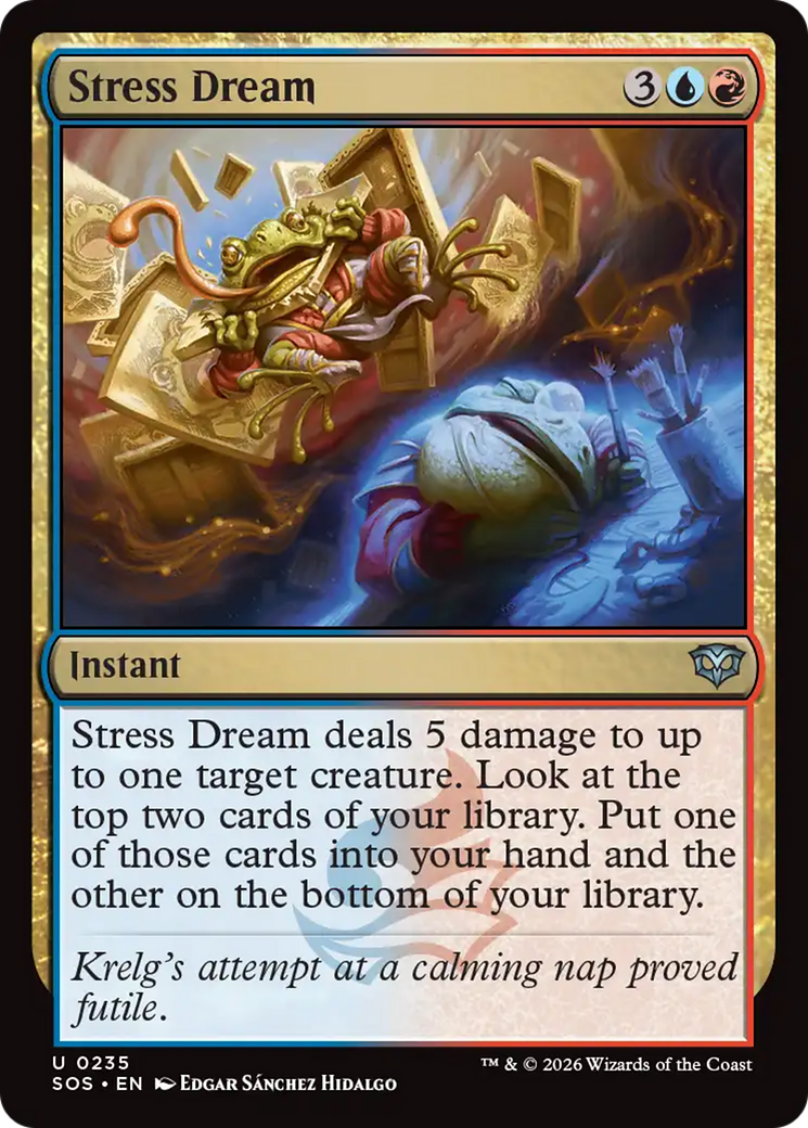 Stress Dream [Secrets of Strixhaven] MTG Single Magic: The Gathering | Red Claw Gaming