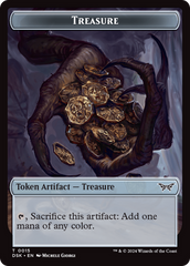 Shard // Treasure Double-Sided Token [Duskmourn: House of Horror Tokens] MTG Single Magic: The Gathering | Red Claw Gaming