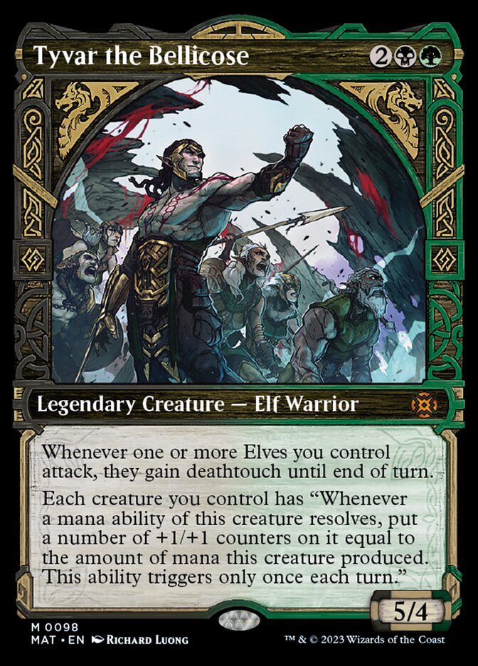 Tyvar the Bellicose (Showcase) [March of the Machine: The Aftermath] MTG Single Magic: The Gathering | Red Claw Gaming